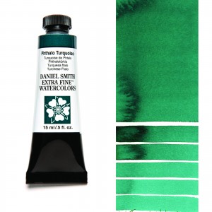 Daniel Smith, Aquarelle Extra Fine 15ml, Turquoise de Phthalo #284600080
