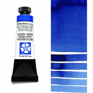 Daniel Smith, Aquarelle Extra Fine 15ml, Bleu de Phthalocyanine Nuance de Rouge #284600119